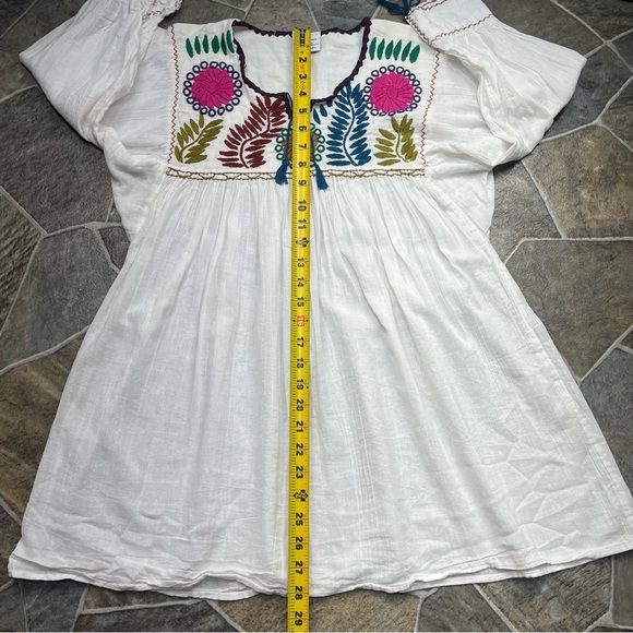 Allegra Luca Embroidered Handmade Blouse - Picture 10 of 13